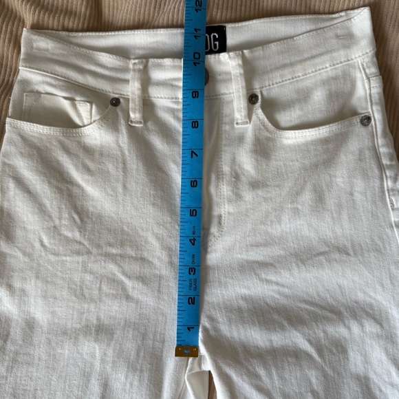 BDG Twig High Rise Crop Skinny Jeans Jeggings Ivory White Size 25 - Picture 9 of 12